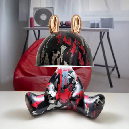 LED Dekorative Lampe 2.5W 59lm 4000K Neutral Schwarz Rot Gold Dimmbar Fancy Sanico Goldlux