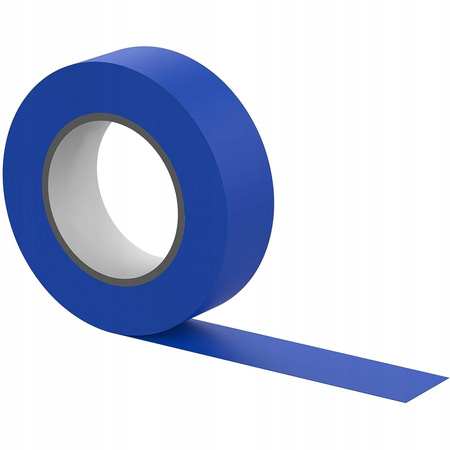 Starkes PVC-Isolierband wasserdicht 19 mm x 0,13 mm Marineblau 20 m