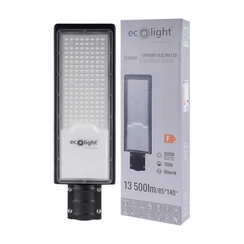 LED-Straßenlampe 150W 13500lm 5000K kaltweiß IP65 ECONOMY Ecolight