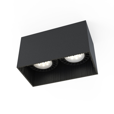 GROOVE 9316 Nowodvorski Deckenleuchte Schwarz 2xGU10 Spot Oberfläche-Modern