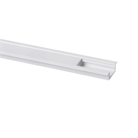 Aluminium-Unterputzprofil PROFILO K-W 1m Weiß KANLUX