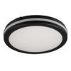 Plafond LED-Deckenleuchte BENO ECO 40W CCT IP65 Schwarz Rund KANLUX