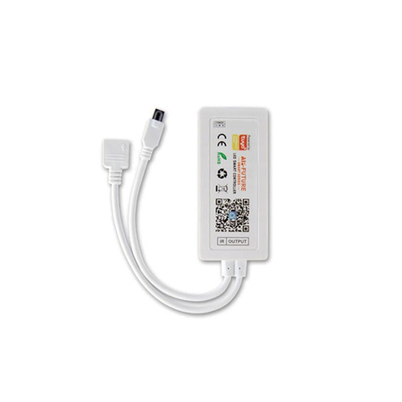 Controller für RGB WiFi SMART TUYA LED-Streifen 6A 5-24V 72W 144W + LVT-FERNBEDIENUNG