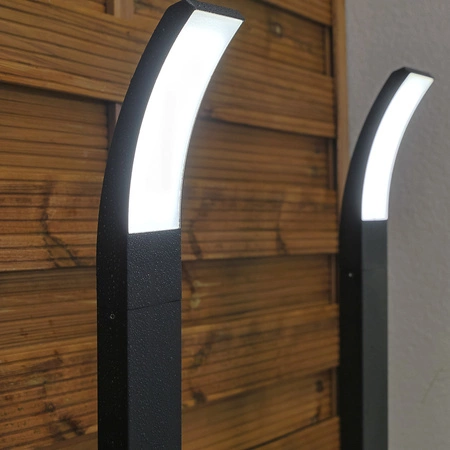 Gartenleuchte 11W, Außenstehleuchte Pollerleuchte 4000K 80cm ANVES LUMILED