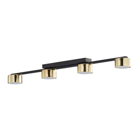 DALLAS GOLD/BLACK AUFLAGENLEUCHTE Schwarz/Gold Modern 4xGX53 6095 TK Lighting