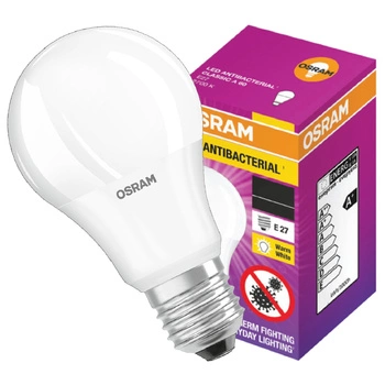 LED Leuchtmittel E27 A60 10W = 75W 1055lm 2700K Warm 200° OSRAM ANTIBAKTERIELL