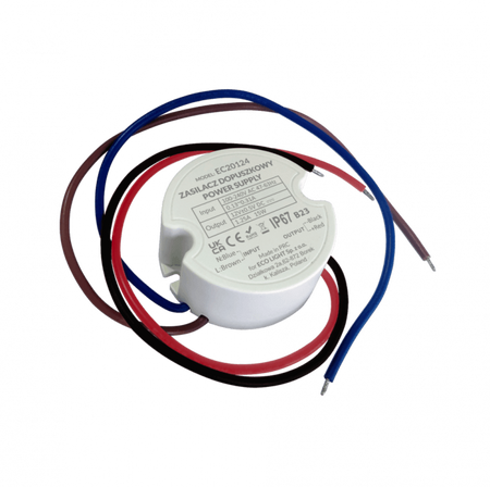 LED-Netzteil für die Box 2,08A 25W 12V IP67 ECOLIGHT