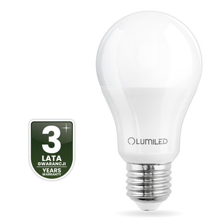 6x LED Lampen E27, Glühbirne A60 13W = 100W 1521lm 260° 3000K warm LUMILED