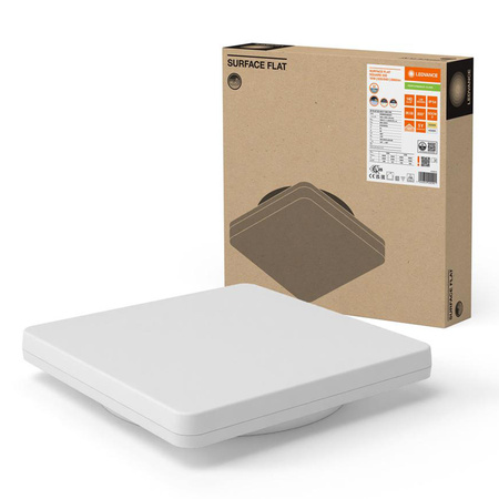 LED-Paneel Deckenleuchte 46010W 2660lm 3000K - 4000K CCT Anbau Weiß 33x33cm Fläche Ledvance