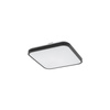 LED-Aufbau-Deckenleuchte für Badezimmer AGNES SQUARE 8138 16W 4000K IP44 Schwarz Nowodvorski