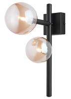 NEPTUN 2xG9 LED Wandleuchte Modern Amber Black Jupiter