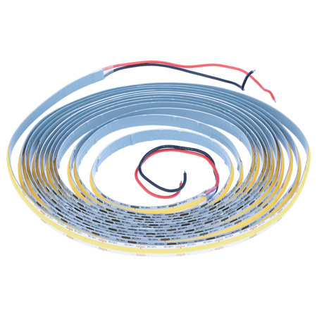 LED-Strip, LED-Streifen 12V 50W 1920LED NEON 8mm 5m COB IP65 kalt LUMILED