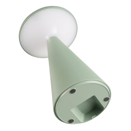 Dekorative LED-Tischlampe für den Außenbereich 1.8W 160lm 2700K Warm Grün IP44 Dimmbar Paros Sanico Goldlux