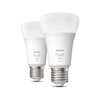 2PAK LED-Lampe E27 A60 9.5W 2700K Warm PHILIPS HUE Weiß Bluetooth Zigbee