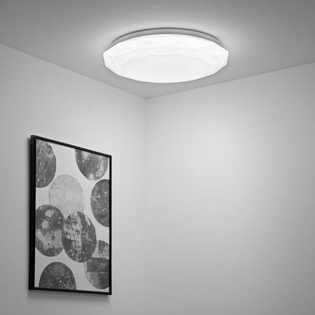 Aufbauleuchte LED Plafond Deckenleuchte GLORY2 24W 4000K IP44 Rund LUMILED