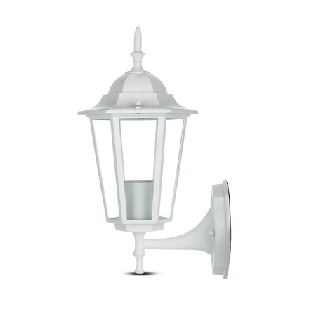 Gartenlampe Wandleuchte E27 einseitig mattweiß VT-749 V-TAC