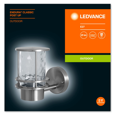Wandleuchte Außenfassadenwandleuchte E27 Endura Classic Post LEDVANCE