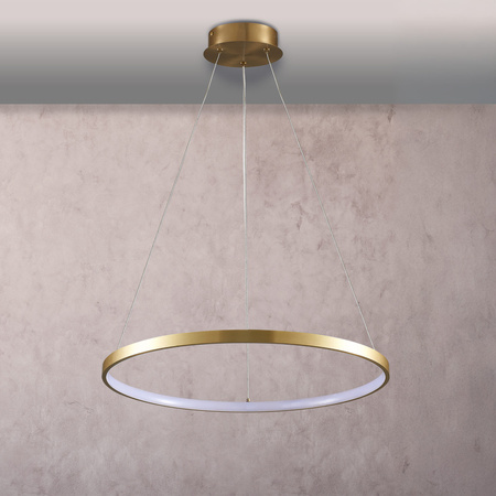 LED-Hängeleuchte 20W 2600lm 4000K Neutral 120° Gold LEA Sanico Goldlux