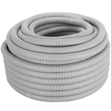 Wellrohr RKGL 32 mm 320N Leitung mit Fernbedienung für Kabelschutz 25m Grau AKS ZIELONKA