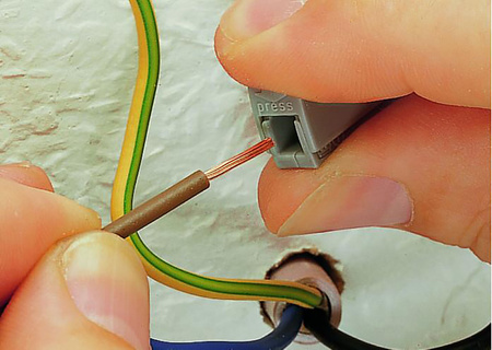 Beleuchtungsanschluss-Schnellverbinder WAGO 224-101 für KABEL 0,5-2,5 mm