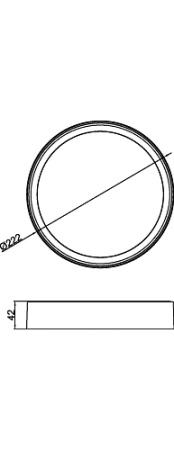 LED-Panel-Leuchte Aufbauleuchte LED 23.5W 1750lm 3000K Weiß Meson Philips