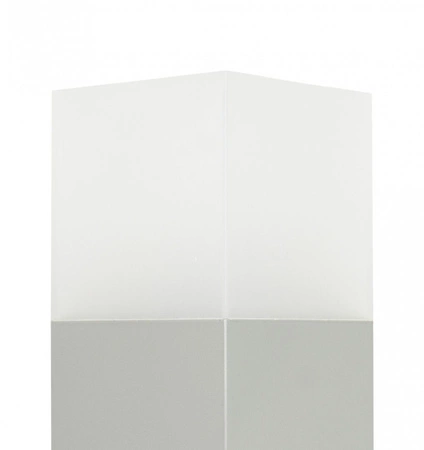 Außenstehende Gartenlampe Cube Max CB-MAX 1000 AL E27 100cm Su-Ma