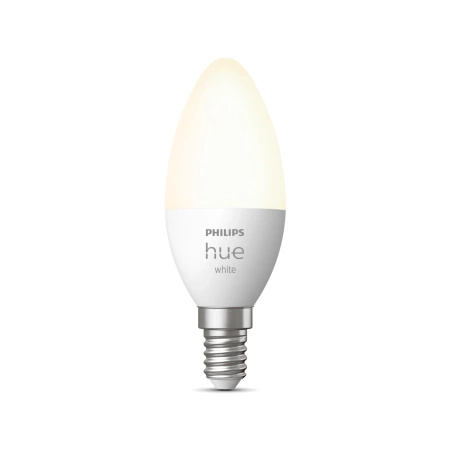 LED Kerze E14 B39 5.5W 2700K Warm PHILIPS HUE Weiß Bluetooth Zigbee Glühbirne