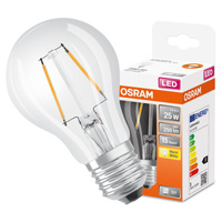 LED Leuchtmittel E27 A60 CL 3W = 25W 250lm 2700K Warm 300° OSRAM STAR Filament