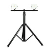 Doppelstativständer für LED Fluterer TRIPOD Schwarz VT-41150B V-TAC
