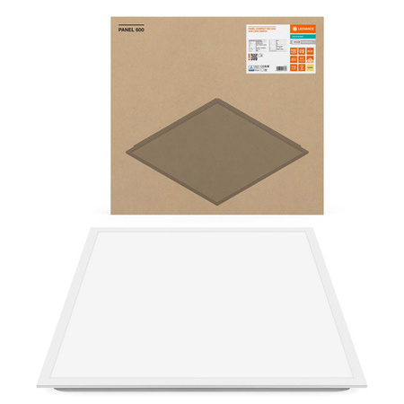 LED-Panel-Deckenleuchte 33W 3630lm 3000K Warm Dimmbar Anbauleuchten Weiß 60x60cm Kompakt Ledvance