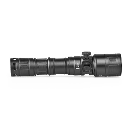 Wiederaufladbare LED-Hand-Taschenlampe 10W 1000lm 5 Modi USB-C Wasserdicht IP66 Videx