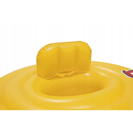 Aufblasbares Schwimmrad Kinderpool Sitz Gelb