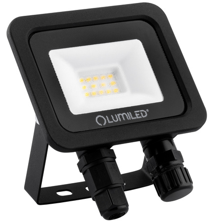 LED-Strahler 10W, LED-Flutlicht ZUME 11000lm 4000K IP65 Schwarz Advanced Lighting Series LUMILED