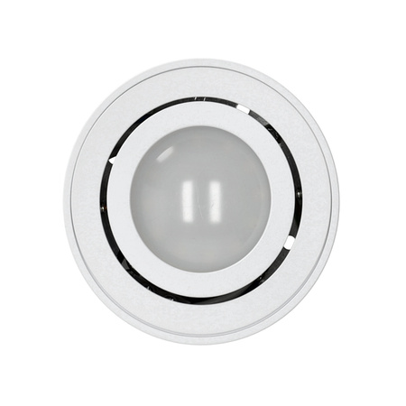 Aufbauleuchte HALOGEN SPOT 50 mm weiß rund beweglich OH36S Kobi