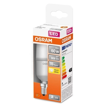 LED-Lampe E14 T25 8W = 60W 806lm 2700K Warm OSRAM Stick