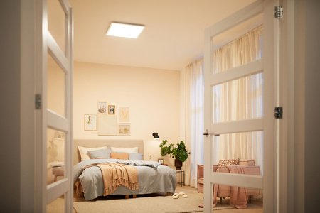 Plafond Panel LED-Anbauleuchte TOUCH 36W 2700K 33cm Dimmbar Weiß PHILIPS