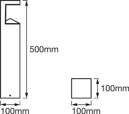 LED 9W Endura Style PIRAMID 50cm LEDVANCE Garten-Pendelleuchte