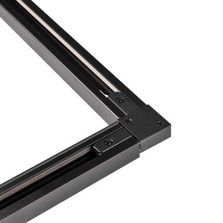 Winkelverbinder für 1-Phasen-Sammelschiene Schwarz Sanico Goldlux