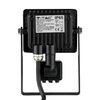 LED Fluter 20W 1600lm 3000K IP65 Schwarz Samsung Chip VT-20-B V-TAC