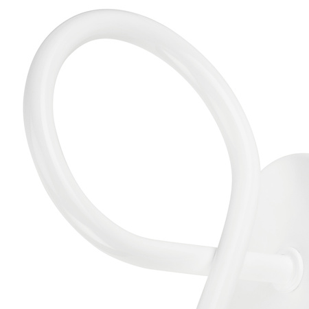 Wandleuchte CAMILLA E27 Weiß Loft Wandleuchte KM-1.79 Lamkur