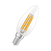 LED-Lampe B35 E14 Kerze 3.4W = 40W 470lm 2700K Warm 320° Glühfaden Dimmbar SUPERSTAR Osram