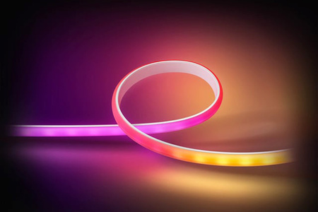 Smart LED Tape 12.3W CCT RGB 1m Philips Hue Gradient Lightstrip Bluetooth Zigbee - Verlängerung