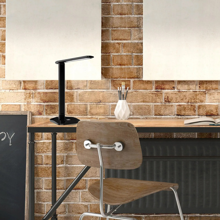 LED-Nachtschreibtischlampe 9W CCT 3in1 3500-6500K Schule USB Schwarz