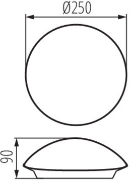 PLAFON PLAFMIN E27 weiß IP20 Kanlux Deckenleuchte