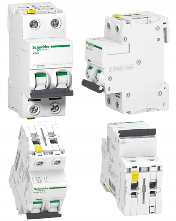 Leistungsschaltersicherung C10A 2P Schneider