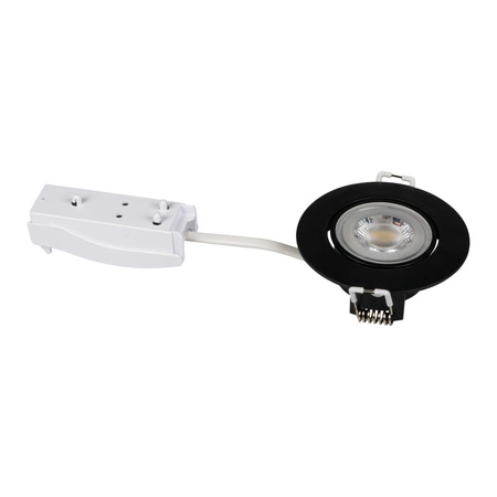 LED-Deckeneinbauleuchte FIZU DOWNLIGHT 4.8W 3000K IP20 Moving Black KANLUX