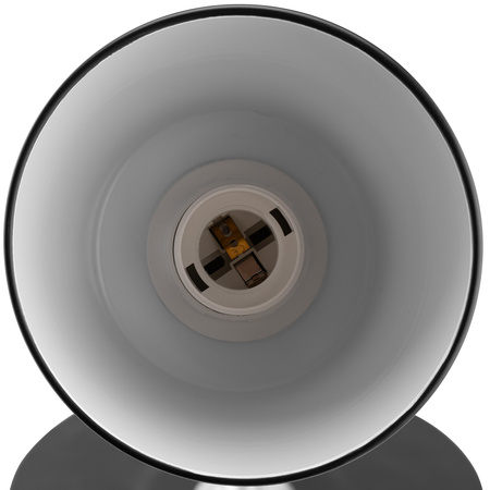 LED E27 Schwarz mit höhenverstellbarer Tischleuchte Kalso Lumiled