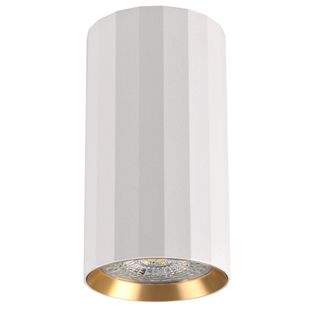 Spot GU10 Weißgold NICEA Sanico Goldlux Anbauleuchte