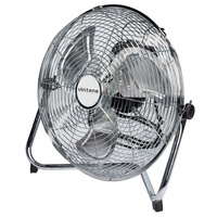 Bodenluftzirkulator FAN 45cm 100W Chrom