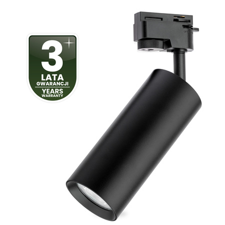 1-Phasen Strahler GU10, Schieneinstrahler Schwarz RITI LUMILED